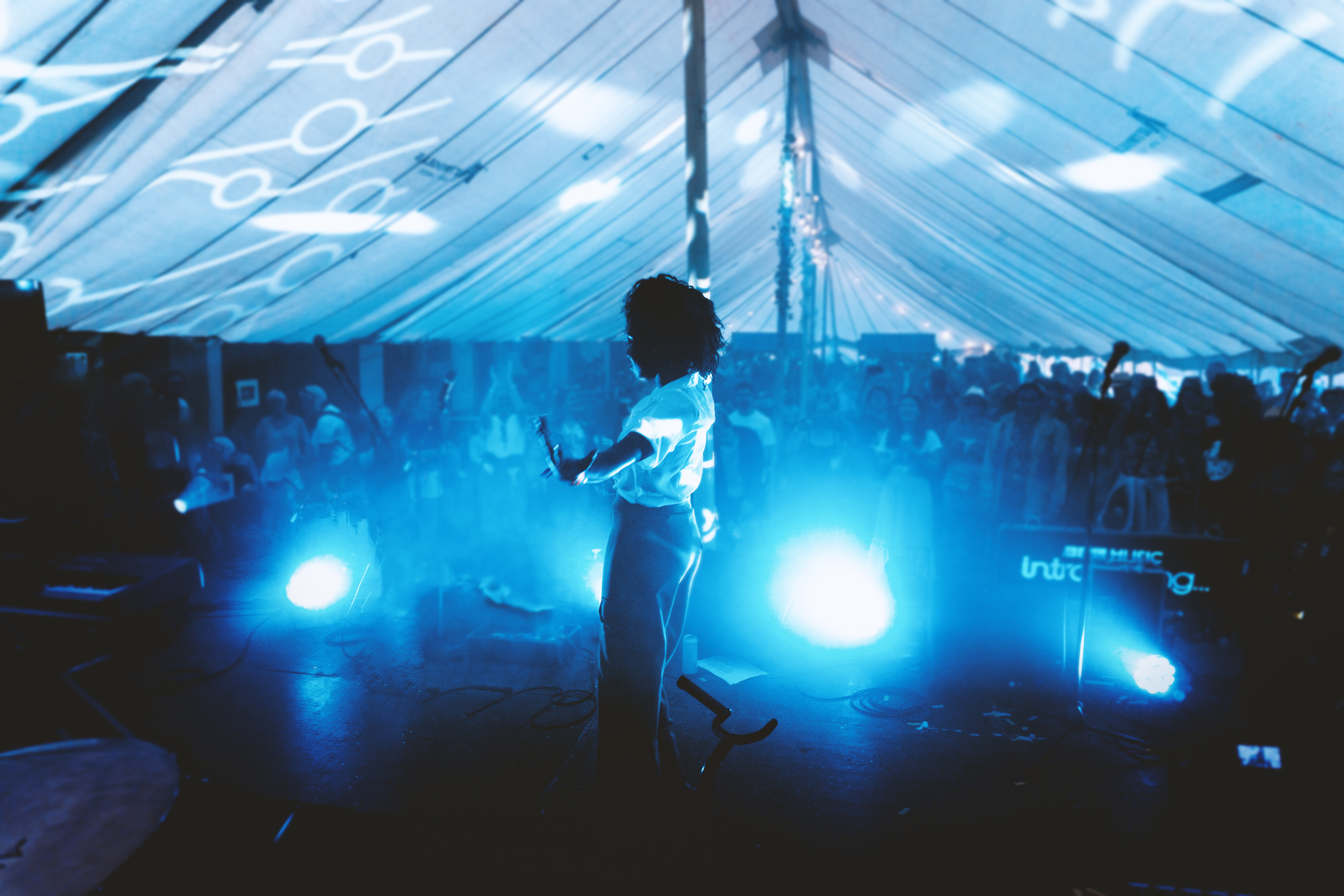 Lavz performs at Standon Calling festival