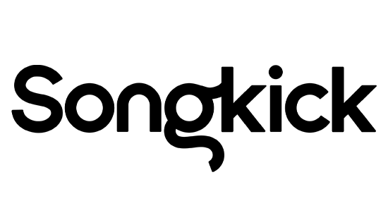 songkick logo in black and white