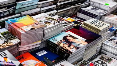 piles of books