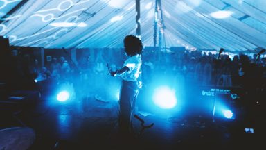 lavz performs at standon calling festival 